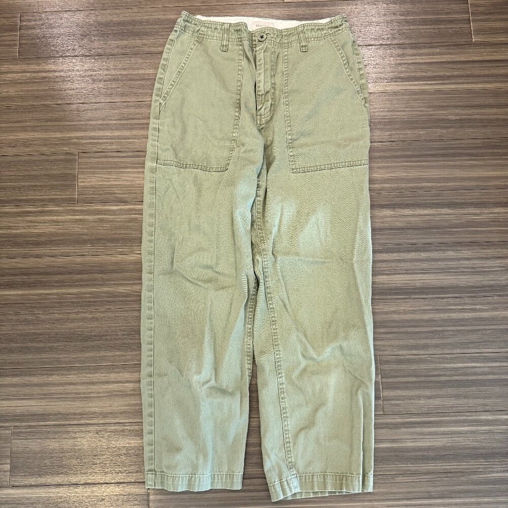 Brixton Vancouver Pant Military Olive Green Fatigue Utility Womens Size 28